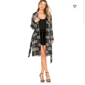 BB DAKOTA PLAID COAT // NEVER WORN
